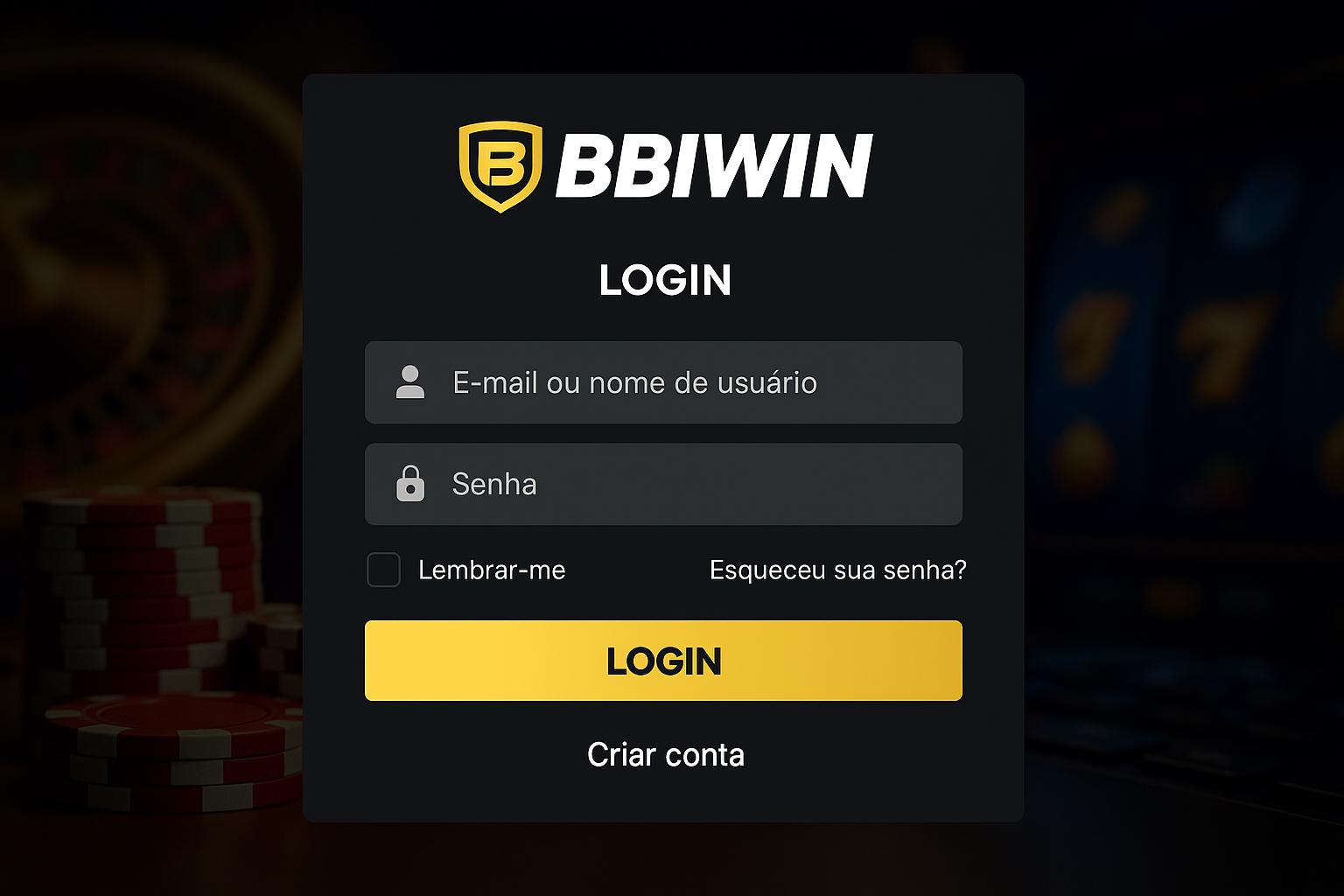 Registro na BBIWIN   Garante Acesso a uma Vasta Seleção de jogo